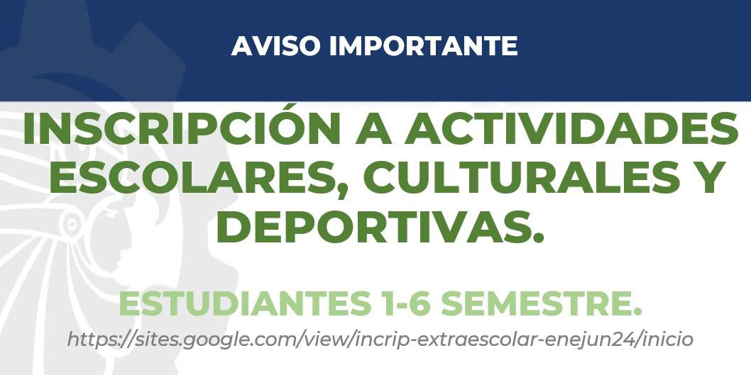 Inscripción a actividades escolares, culturales y deportivas.