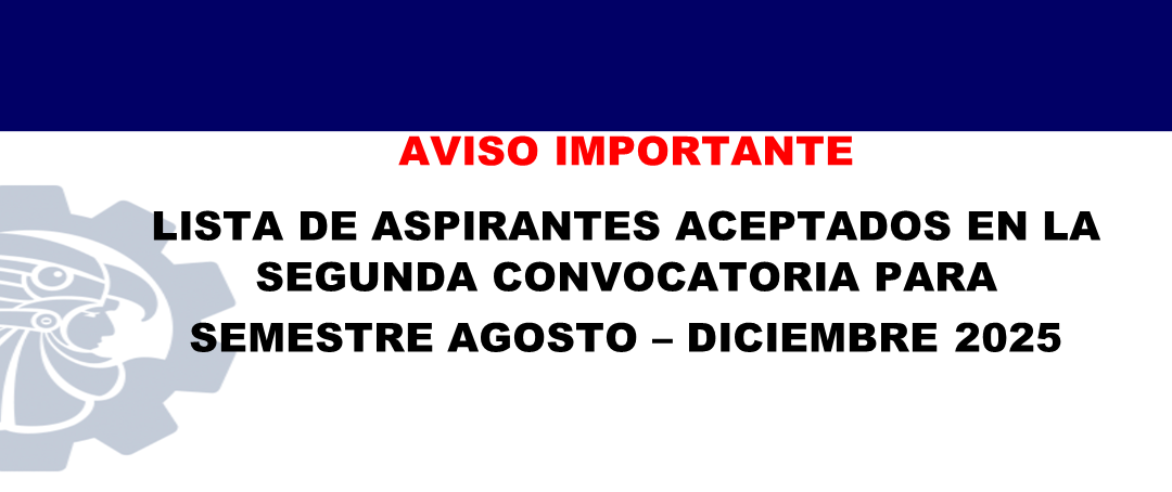 ASPIRANTES ACEPTADOS