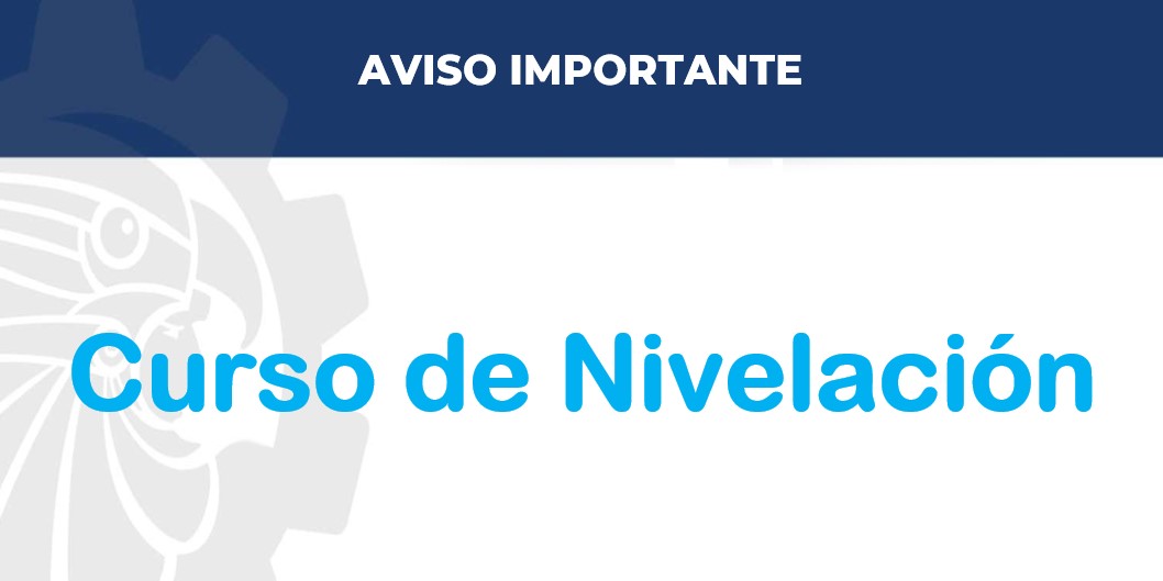 Curso de Nivelación​