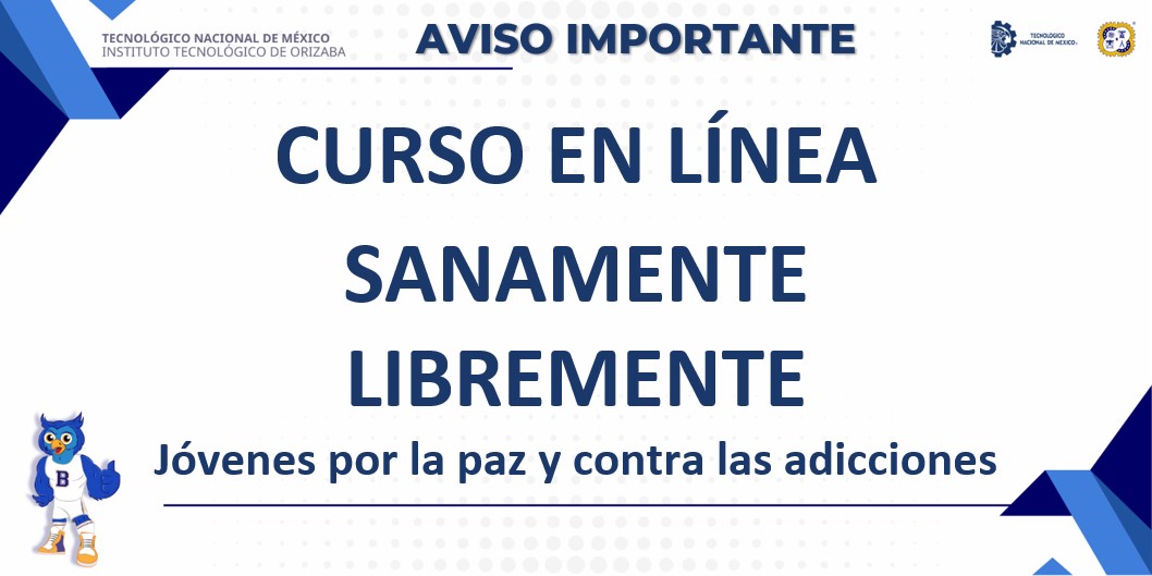 Curso en Línea SANAMENTE​, LIBREMENTE